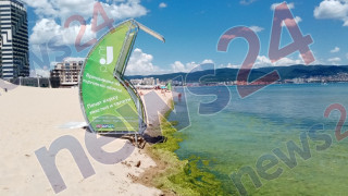 Сигнал до News24sofia.eu!Плажа в Слънчев бряг потъна от мръсна вода (СНИМКИ)