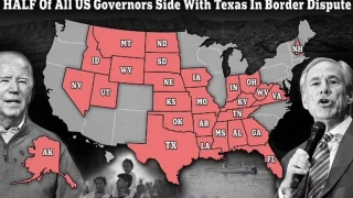 Губернаторът на Тексас събира милиция, подкрепен от половин Америка