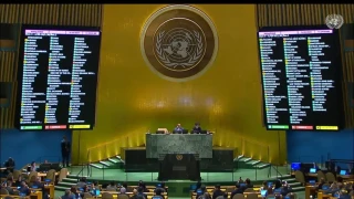 Общото събрание на ООН подкрепи членството на Палестина, България гласува с „въздържал се“