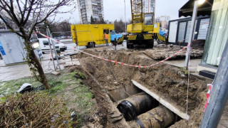 Близо денонощие няколко квартала на София са без парно и топла вода