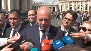 Росен Желязков разказа за какво е разговарявл с папа Лъв XIV и какво му е подарил