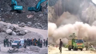 Кариера се срути в Индонезия, жертвите са много