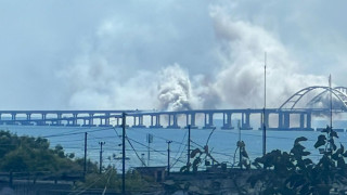 СБУ удари Кримския мост /Видео/
