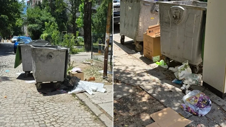 Жители на "Лозенец" негодуват от мръсотията по улиците: Свинщина и пилеене на данъци!