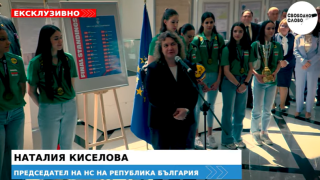 Ексклузивно в “Свободно слово”! Българският парламент приветства световните ни шампионки до 19 години по волейбол! (ВИДЕО)