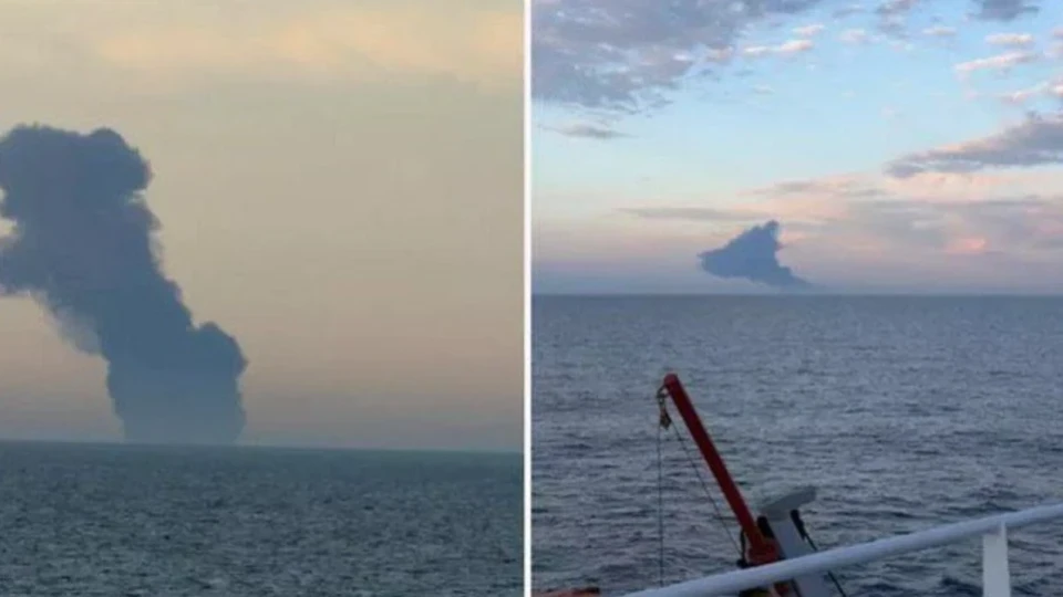 Взрив на танкер в Черно море