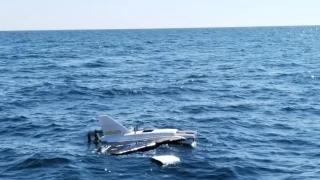 Двигател на ракета и дрон донесе морето край Слънчев бряг