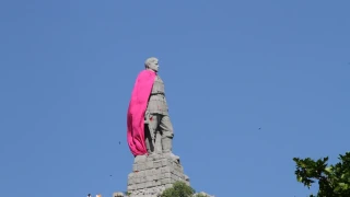 Альоша в розово в чест на Джиро д’Италия