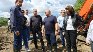 Трима министри в Севлиево: Водопроводът ще бъде възстановен до края на деня, най-късно във вторник