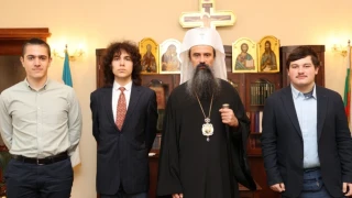 Патриарх Даниил прие отличени български ученици и ги насърчи да развиват знанията си