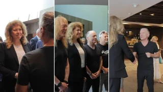 Президентът Илияна Йотова се срещна с музикантите от Iron Maiden и изрази впечатлението си, че са изключително земни хора