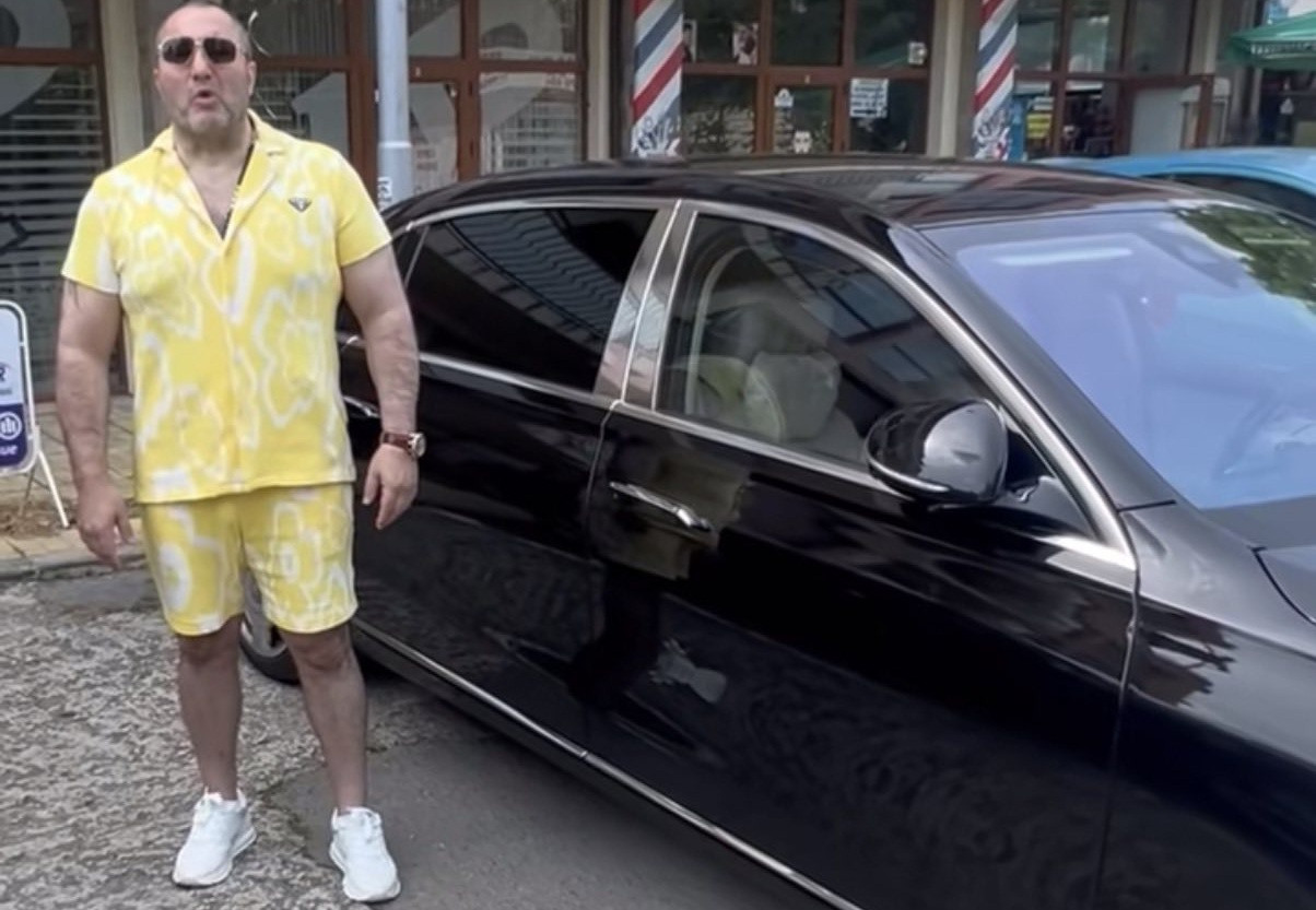 Бивш съдружник подпалил „Майбаха“ на Митьо Очите