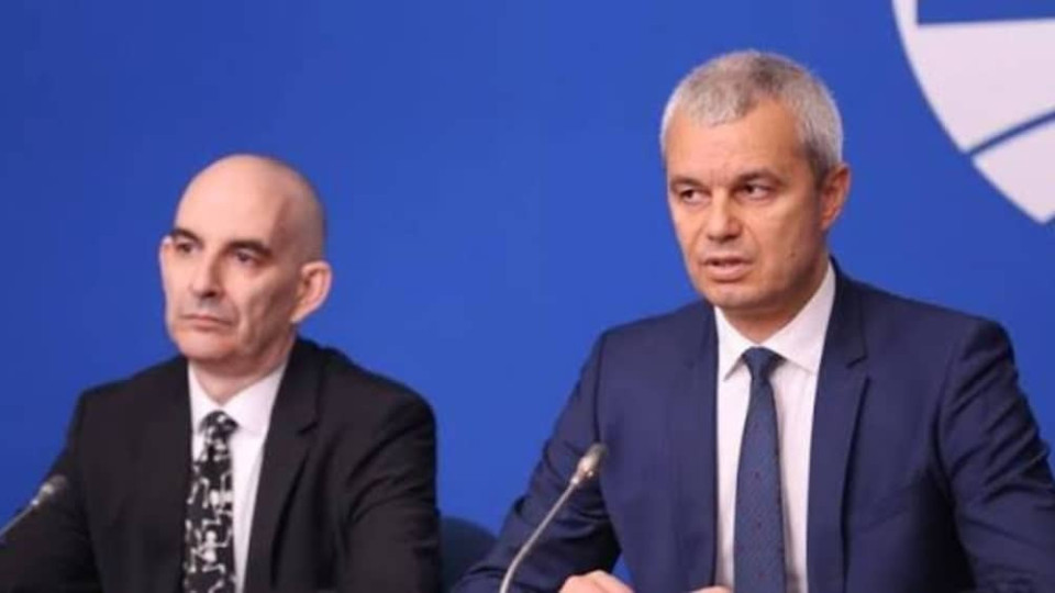 Костадин Костадинов и Петър Волгин са кандидат-президентската двойка на "Възраждане"